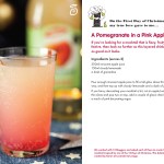 12 Days of Christmas Lavender and Lovage A Pomegranate in a Pink Apple Tree Mocktail