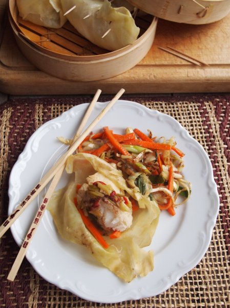 Getting Ready for Chinese New Year: Steamed Asian Fish Parcels Recipe for 5:2 Diet Fast Day