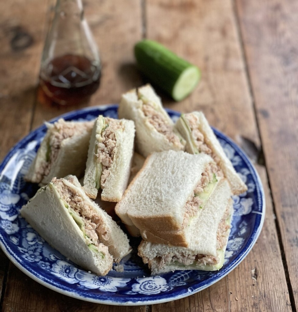 Old-Fashioned Tinned Salmon Sandwiches