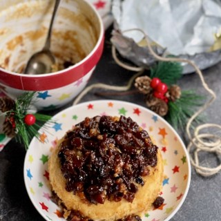 Steamed "Pressure Cooker" Mincemeat Pudding