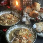 Pressure cooker leftover turkey & vegetable soup