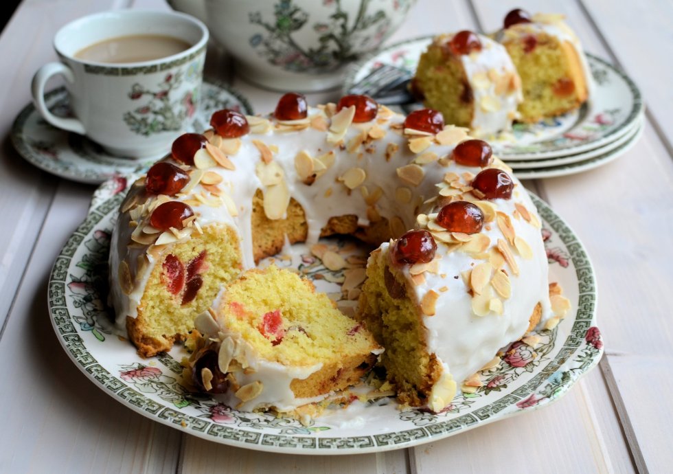 The Great British Bake Off and my Mary Berry Cherry Cake Recipe