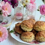 Floral Sunday Baking: Old-Fashioned Rose Lemonade Scones Recipe